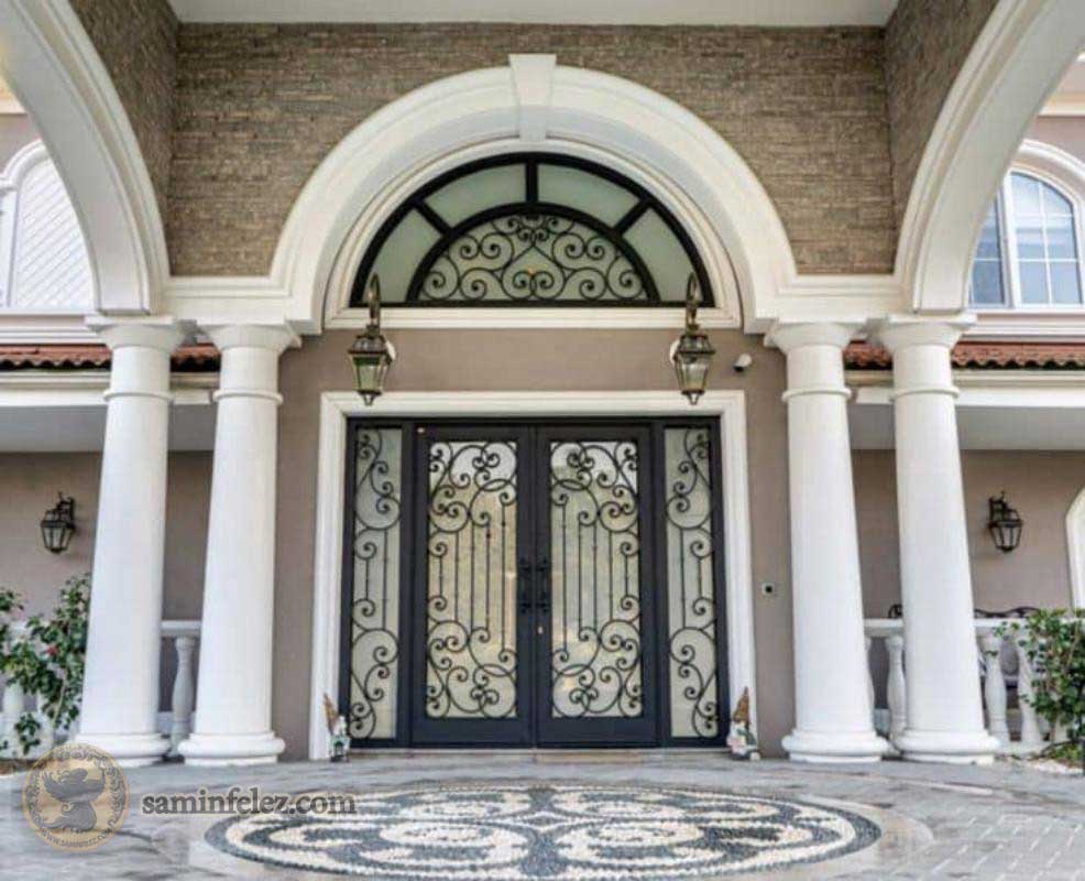 درب لابی آپارتمان کاپریا کد SL-038